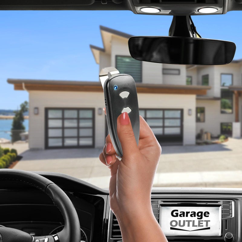 Garage Outlet فتاحة باب المرآب من جراج أوتليت لمارانتك M3-2312 315 ميجاهرتز مع جهاز تحكم عن بعد ذو زرين ورمز برمجة - Image 5